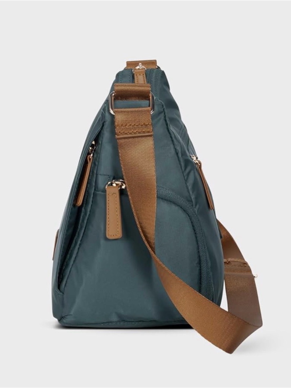 Nordace Siena Hobo Crossbody Bag Secure RFID Blocking Pocket teal - Picture 6 of 8